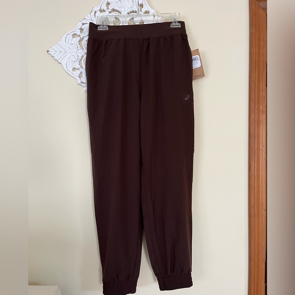 Asics Dark Brown Joggers